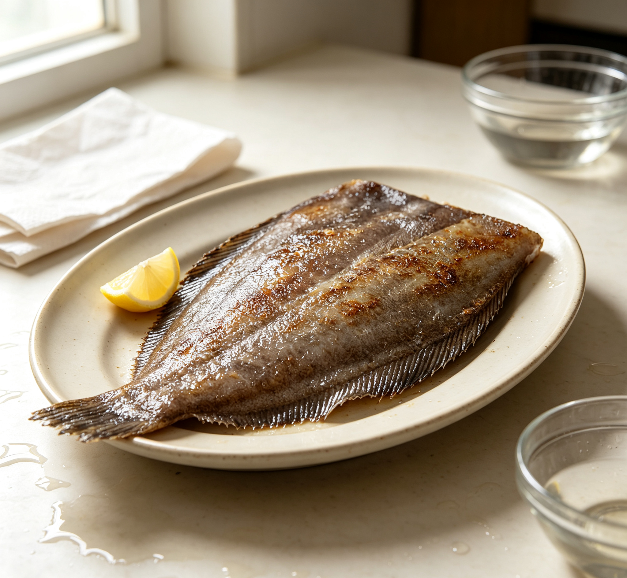 Delicious Whole Flounder