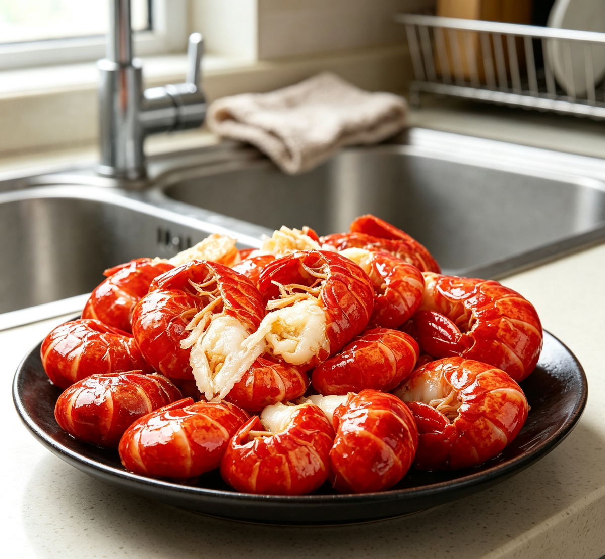 Deliciously Spicy Crawfish Clusters